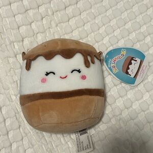 Squishmallows Carmelita the S’more  NWT 5 inch.
